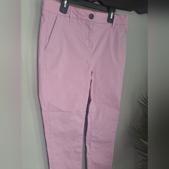 Boden Pants Size US 6P UK 10P Pink Chino Trousers - Picture 3 of 4